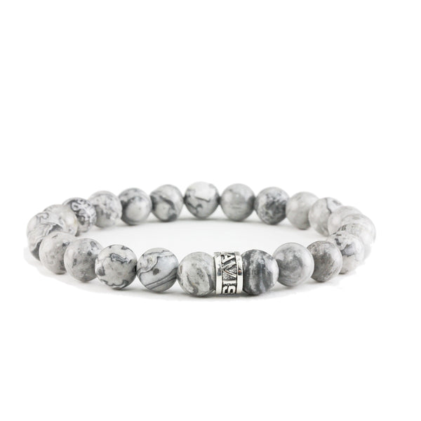 Bracelet Classic Jasper et argent