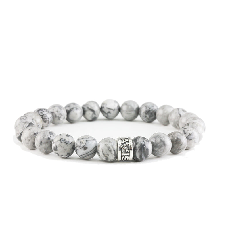 Bracelet Classic Jasper et argent